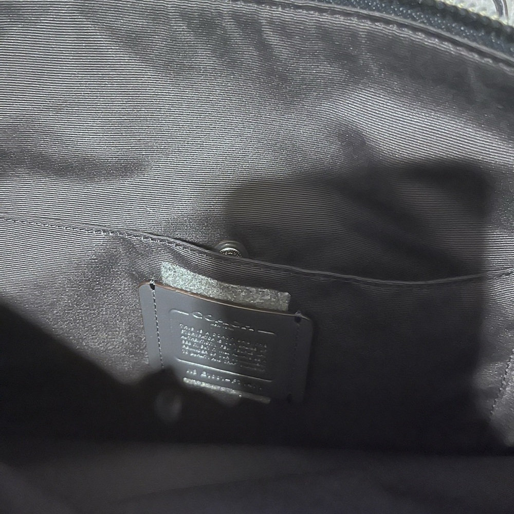 Coach Gray Leather Tote Bag - Picture 8 of 8